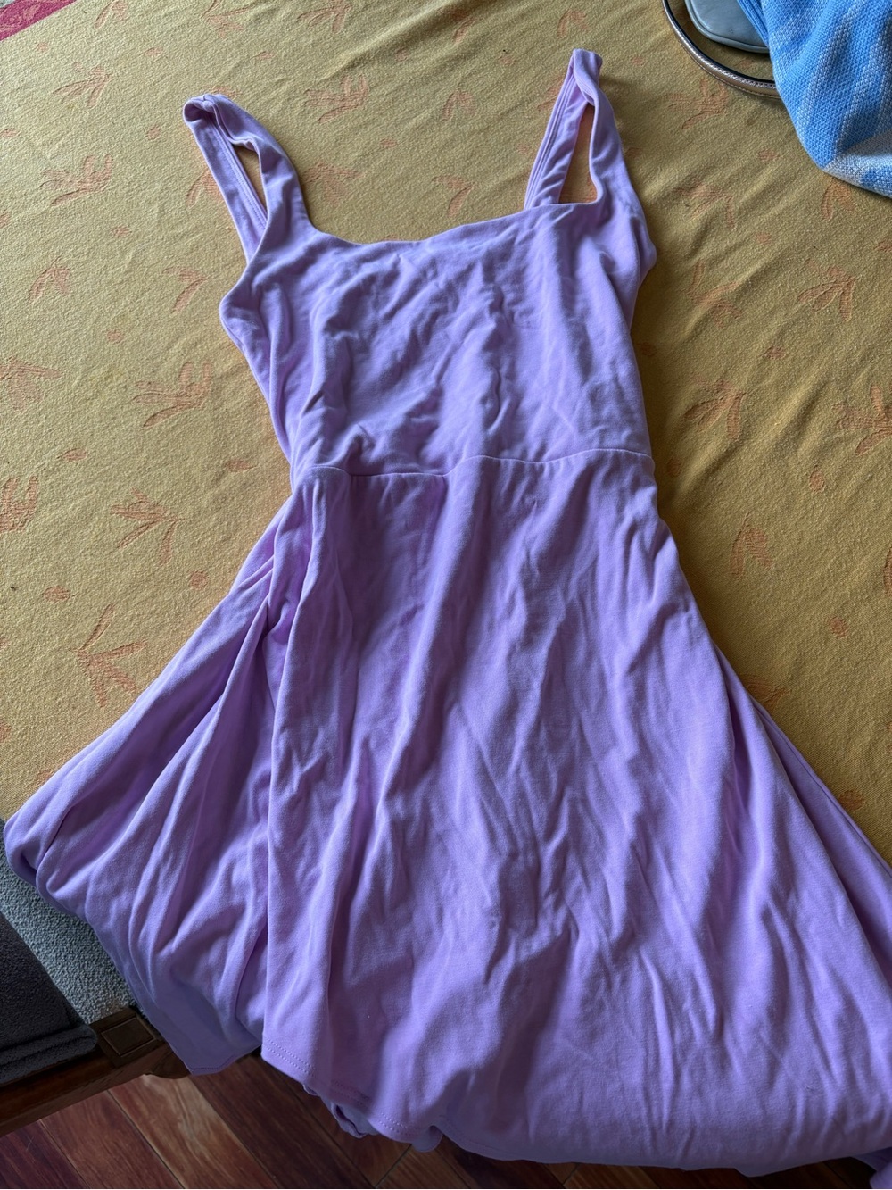 Wilfred Lilac Scoop-Neck Knit Mini Dress